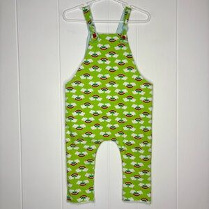 🌈 Handmade Rainbow Dungarees Jumpsuit One Piece Jersey Soft Comfy Kid’s Size 2T